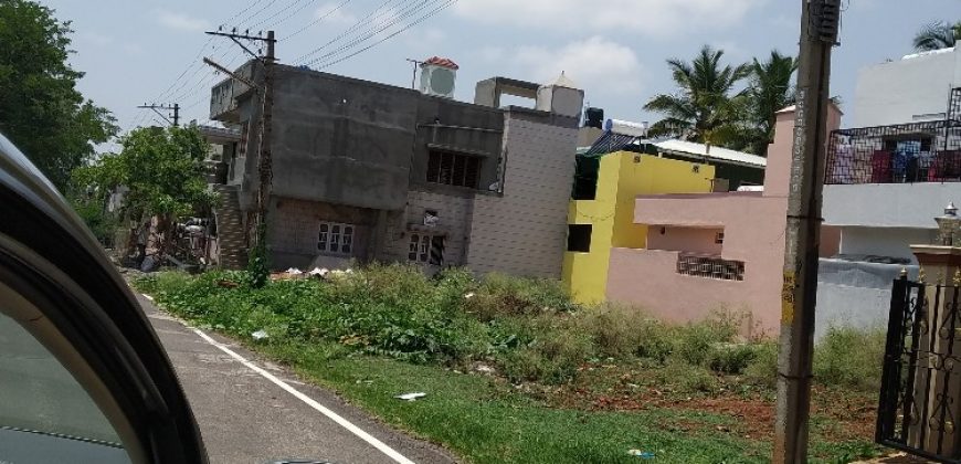 2400 Sqft South Face Residential Site Sale Srirampura, Mysore