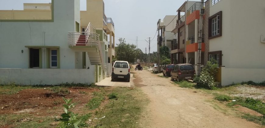 1400 Sqft South West Corner Residential Site Sale Srirampura, Mysore