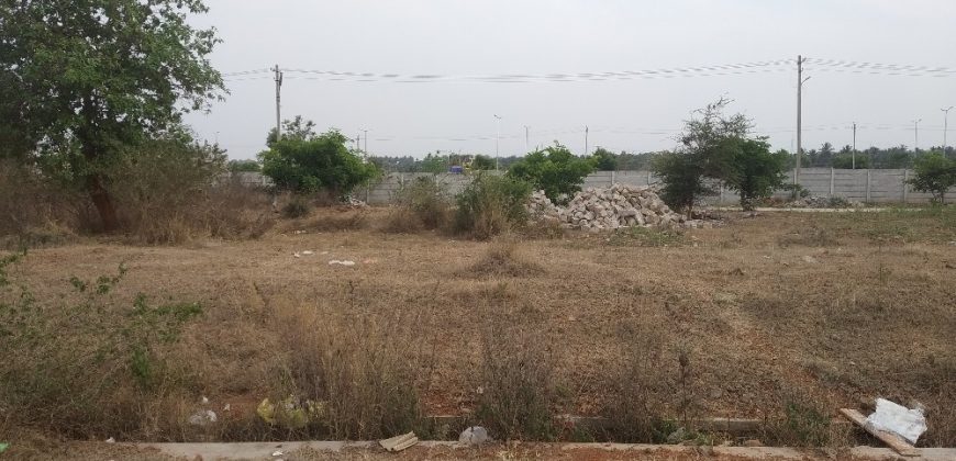 1200 Sqft North Face Residential Site Sale University Layout, Mysore