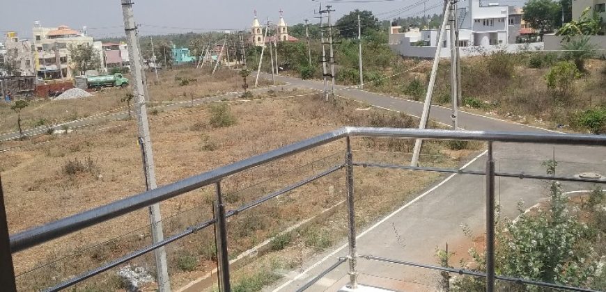 Posh Duplex House Sale In 600sqft Site Sriramapura Mysuru