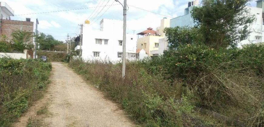 1800 Sqft West Face Residential Site Sale Srirampura, Mysore