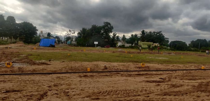 1200 Sqft East Face Residential Site Sale Kadakola, Mysore