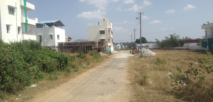 2500 Sqft North Face Residential Site Sale Srirampura, Mysore