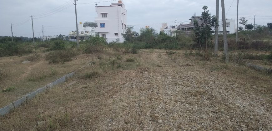 2500 Sqft North Face Residential Site Sale Srirampura, Mysore