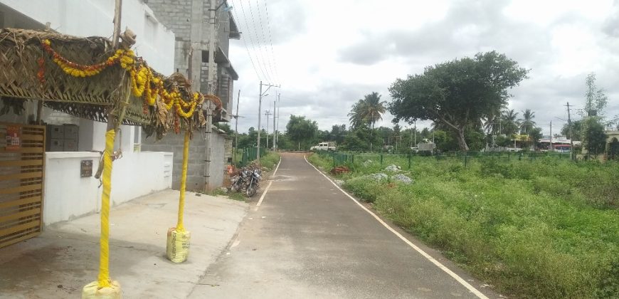 2400 Sqft North Face Residential Site Sale Dattagalli, Mysore