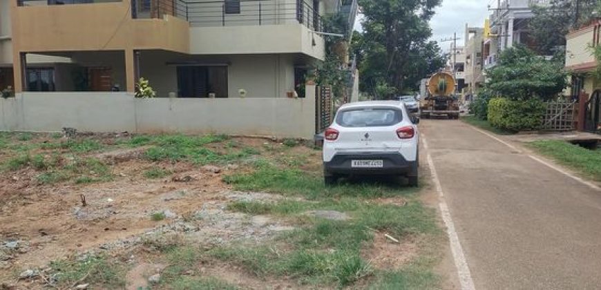 2400 Sqft West Face Residential Site Sale Kuvempunagar, Mysore