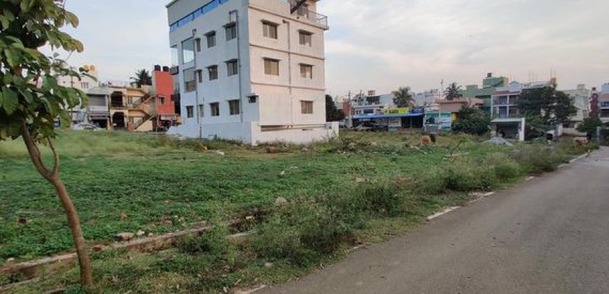 1740 Sqft West Face Residential Site Sale Kuvempunagar, Mysore