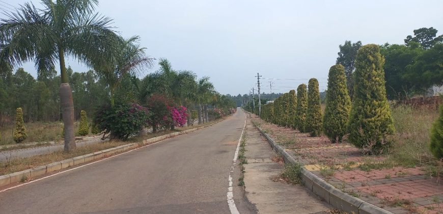 2400 Sqft South Face Residential  Site  Sale Kamanakere Hundi, Mysore