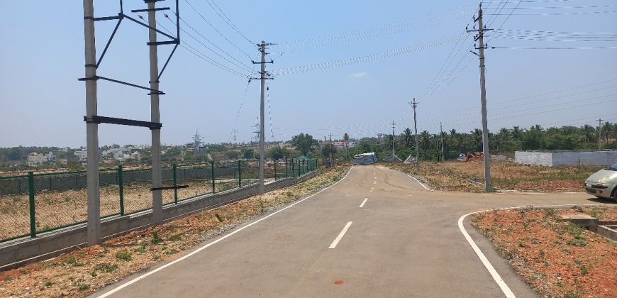 1200 Sqft North Face Residential Site Sale Somathanagara, Mysore