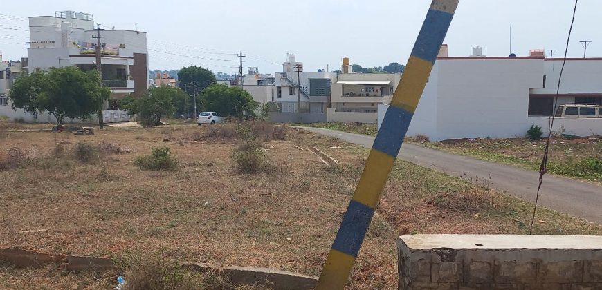 2050 Sqft North East Corner Residential Site Sale Kaveri Grameena Badavane, Mysore