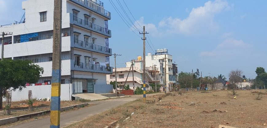 2050 Sqft North East Corner Residential Site Sale Kaveri Grameena Badavane, Mysore