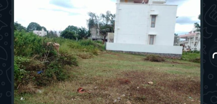 2400 Sqft West Face Residential Site Sale Dattagalli, Mysore