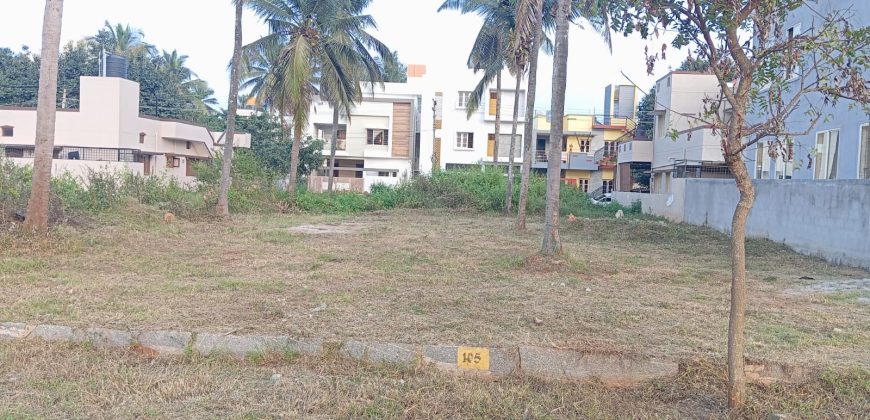 4000 Sqft West Face Residential Site Sale Vijayanagar, Mysore